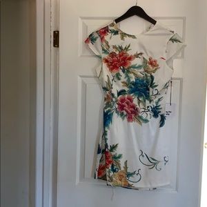 White and Floral By The Way dress